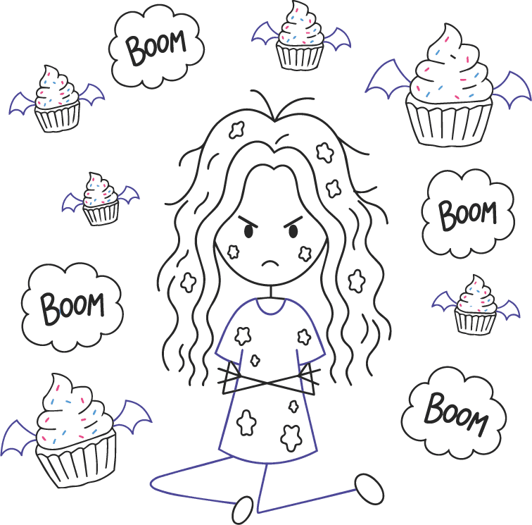 cupcakes explosivos