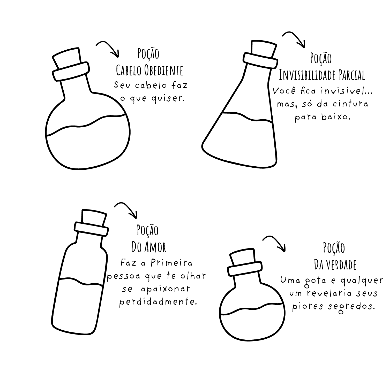 poções
